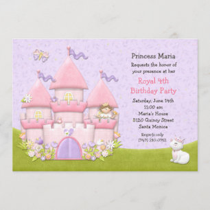 Princess Birthday Party Invitation