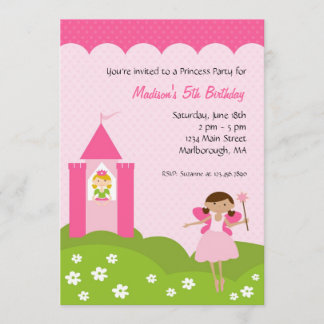 Princess Birthday Party Invitation