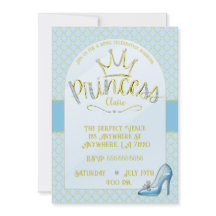 Princess Birthday Party Invitations