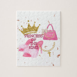 Princess birthday party jigsaw puzzle