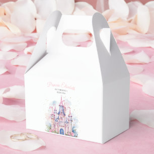 Princess Birthday Party, Princess Castle Birthday Favor Boxes
