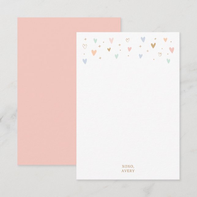 Princess Birthday Party Thank You Card (Front/Back)