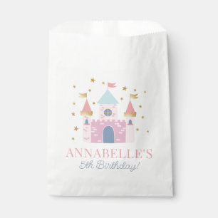 Princess Birthday Party Welcome Poster Favor Bag