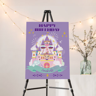 Princess Birthday! Personalized Party Foam Board