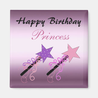 Princess Birthday Wishes Magnet