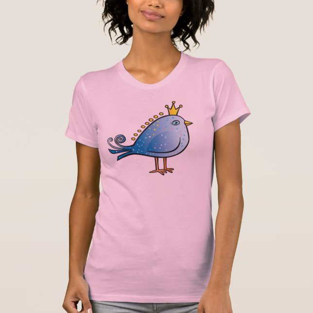 Princess Blue Bird T-shirt (Front)