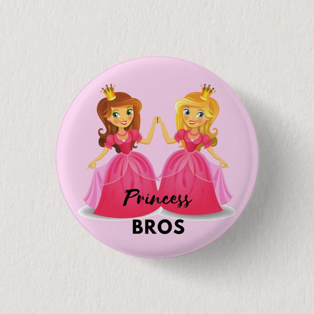 Princess Bros Button (Front)