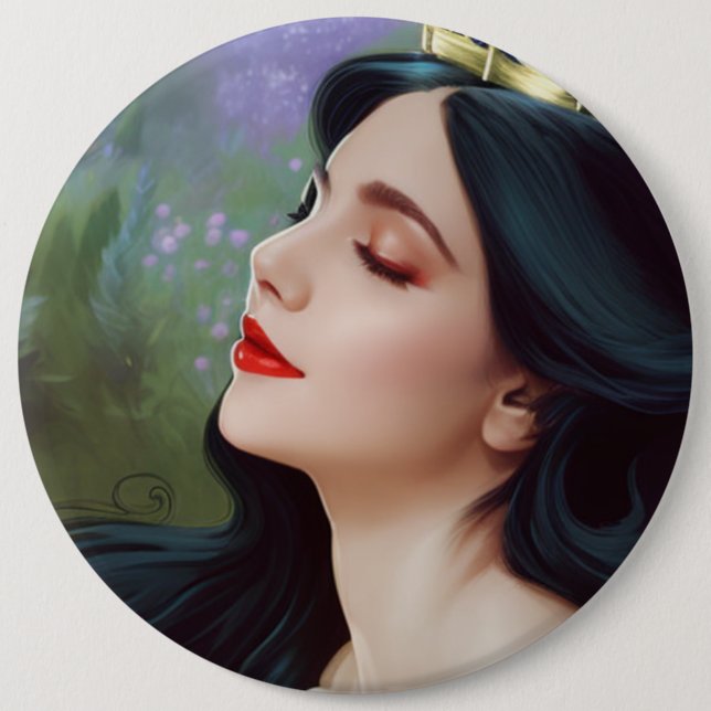 Princess  button (Front)