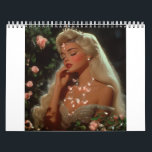 Princess calendar<br><div class="desc">The image you’ve shared appears to be a highly stylized, digitally rendered or AI-generated portrait of a princess-like character. She has long, flowing platinum blonde hair and is adorned with sparkling jewelry, including a tiara and an intricate necklace with glowing heart-shaped gems. Her makeup is flawlessly done, with bold red...</div>