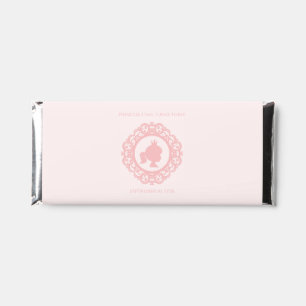 Princess Cameo Pink Birthday Candy Bar Wrapper
