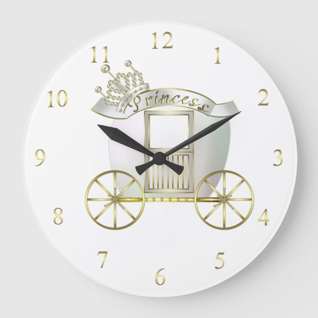 Princess Carriage Clock (Front)