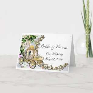 Princess Carriage Wedding Invitation