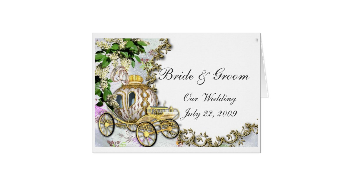 Carriage Wedding Invitations 9