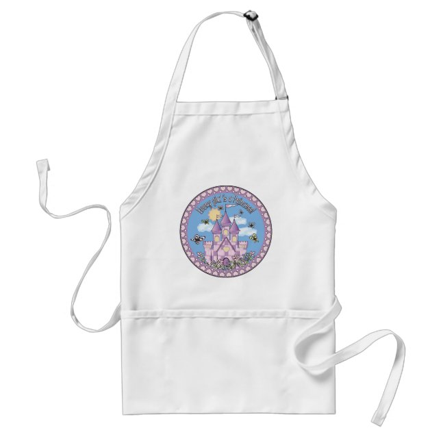 Princess Castle Adult Apron (Front)