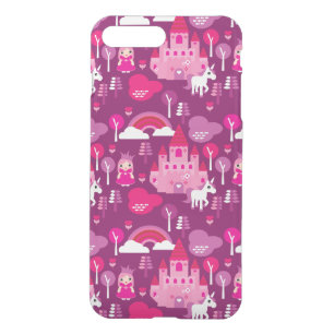 princess castle and unicorn rainbow iPhone 8 plus/7 plus case