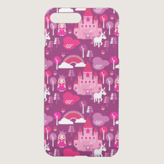 princess castle and unicorn rainbow iPhone 8 plus/7 plus case