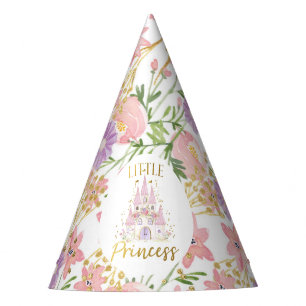 Princess Castle Baby Bib Party Hat