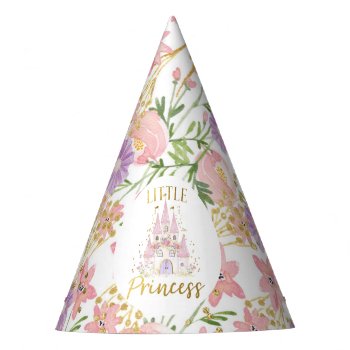 Princess Castle Baby Bib Party Hat by PrinterFairy at Zazzle