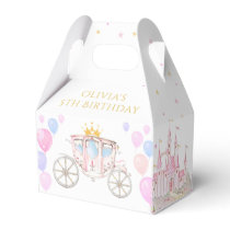 Princess Castle Birthday Party Favor Box