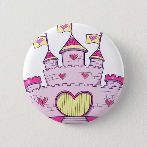 Princess castle button