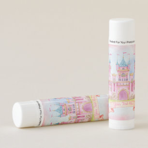Princess Castle Fairy Tale Birthday Party Favor Lip Balm