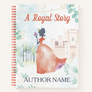 Princess Castle Fantasy Book Cover Notebook