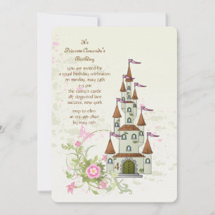 Princess' Castle Invitation