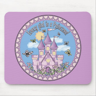 Princess Castle Mouse Pad