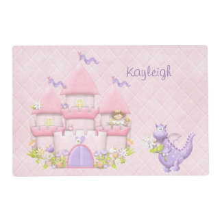 Princess Castle personalized Placemat