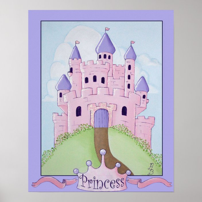 Princess Castle Poster | Zazzle.com