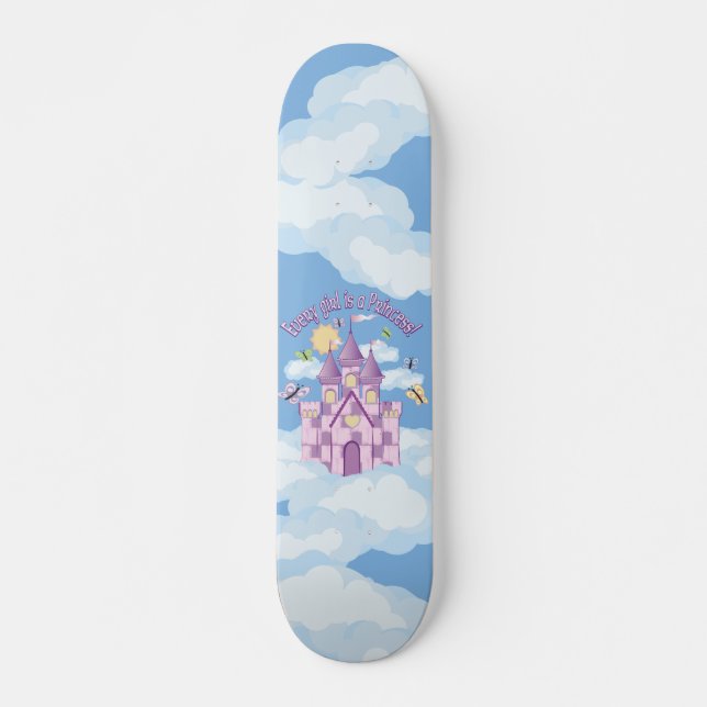 Princess Castle Skateboard Deck (Front)