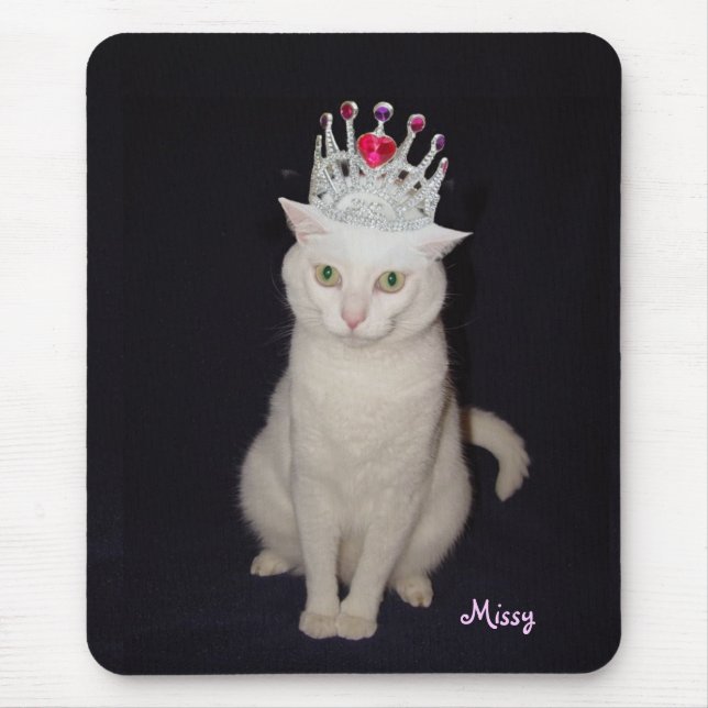 Princess Cat Mouse Pad (Front)