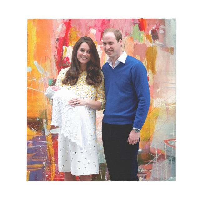 Princess Charlotte Elizabeth Diana Notepad (Front)