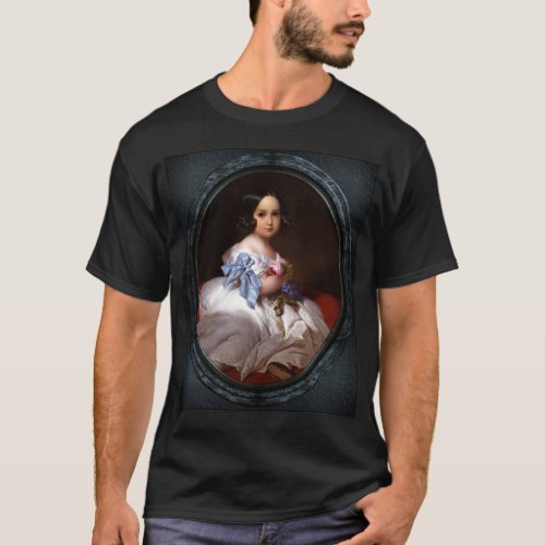 Princess Charlotte of Belgium by Franz Xaver Winte T_Shirt