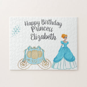 Princess Cinderella Birthday Party Decoration Jigsaw Puzzle