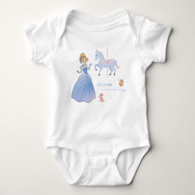 Princess Cinderella | Fairytale Adventures Baby Bodysuit (Front)