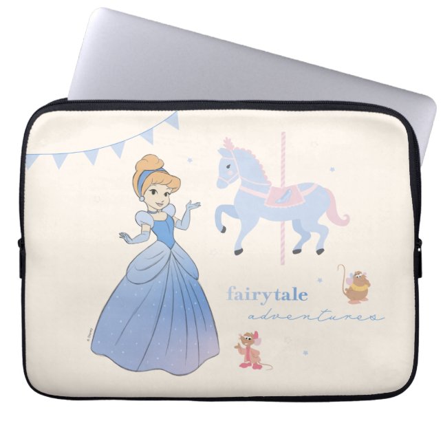Princess Cinderella | Fairytale Adventures Laptop Sleeve (Front)