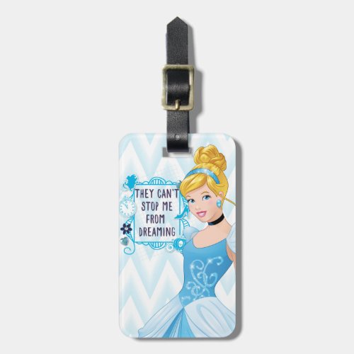 Princess Cinderella Luggage Tag