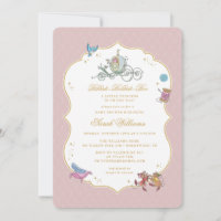 Princess Cinderella | Watercolor Baby Shower