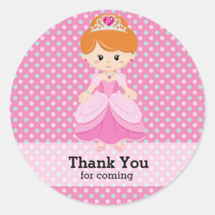 Princess Classic Round Sticker