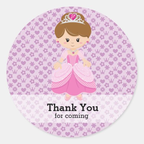 Princess Classic Round Sticker