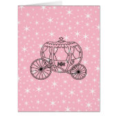 Princess Coach Design in Black and Pink. (Front)