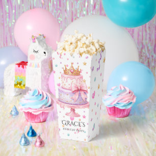Princess Confetti Birthday Party Favor Boxes