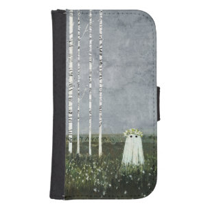 Princess Cottongrass Galaxy S4 Wallet Case