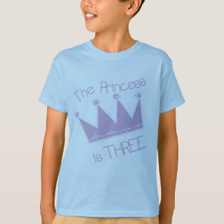 Princess Crown 3rd Birthday Tshirts and Gifts