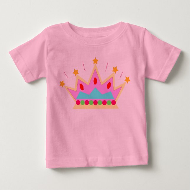Princess Crown Baby T-Shirt (Front)