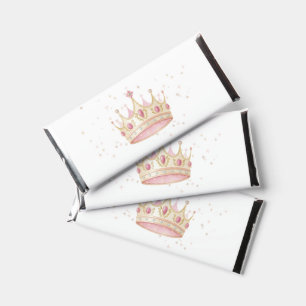 Princess Crown Birthday Party Hershey Bar Favors