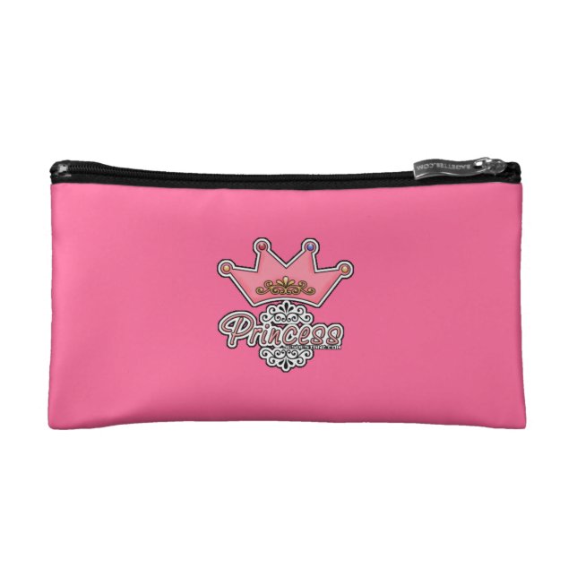 princess crown cosmetic bag (Front)