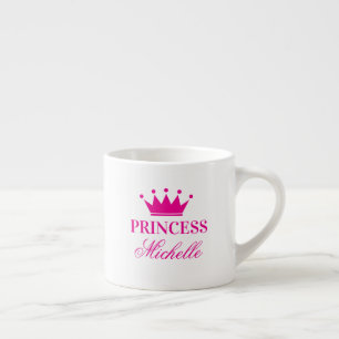 Princess Crown Personalized Espresso Mug