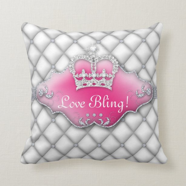 Tiara Decorative & Throw Pillows Zazzle